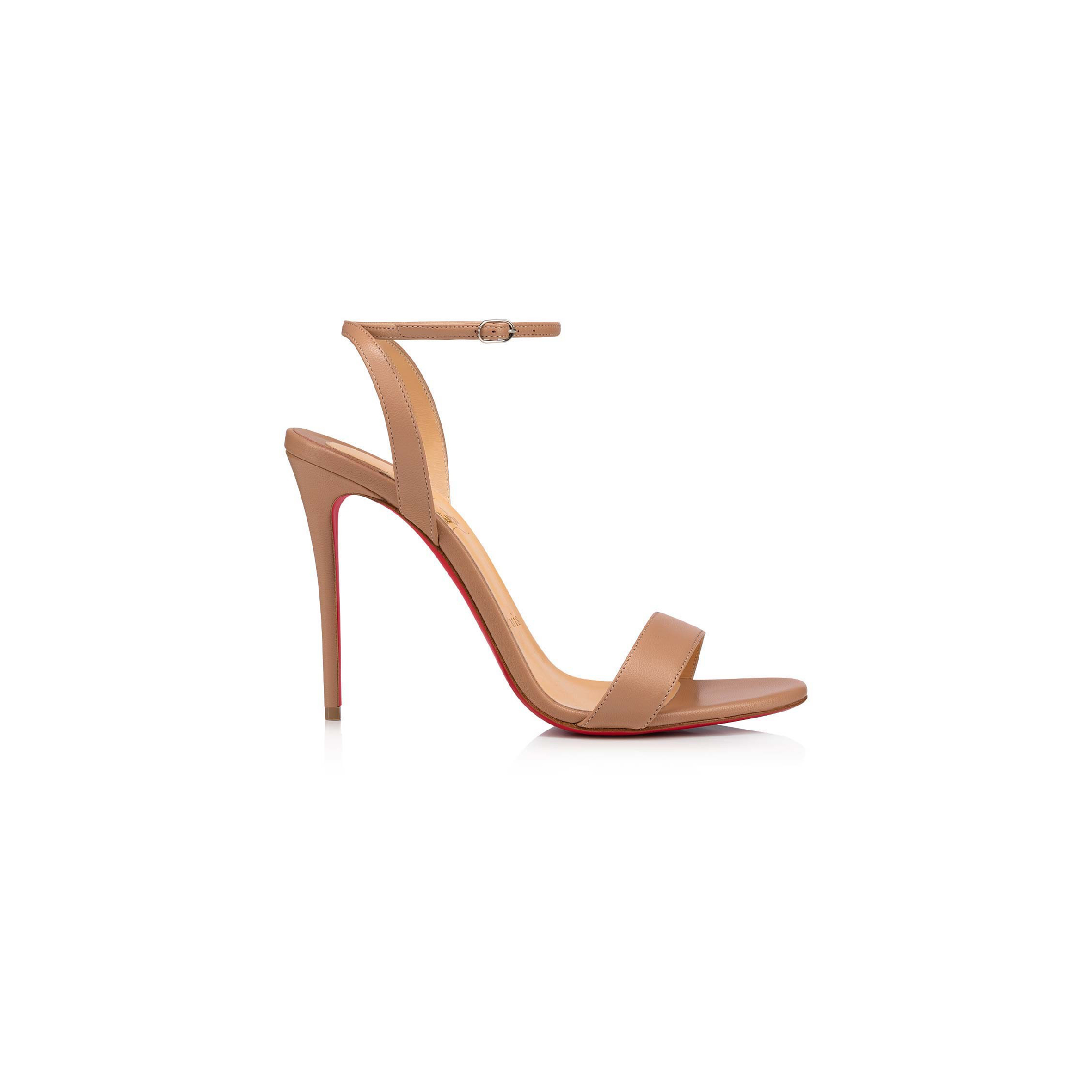Ch**an louboutin loubigirl 100 mm sandals-nappa leather-blush-women 3210851pk1a